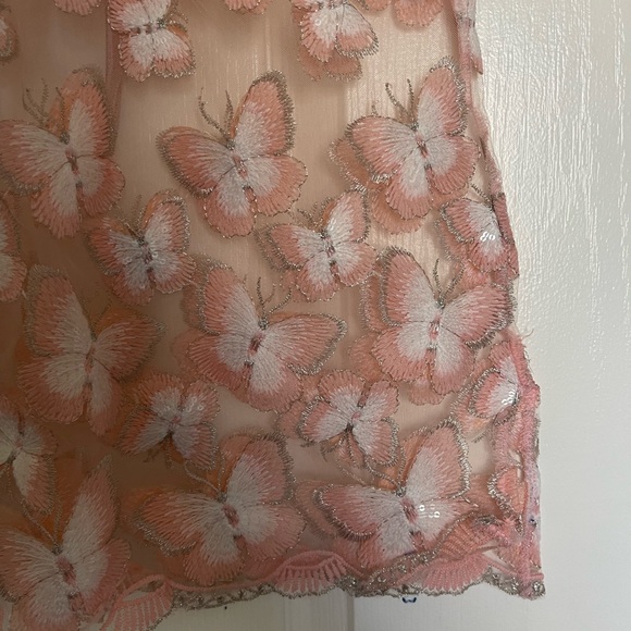 Mesh Butterfly Dress - Picture 3 of 6